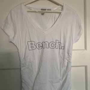 Bench white T-shirt.